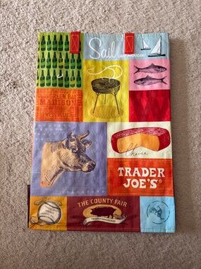 Trader Joe's Wisconsin Themed Reusable Bag